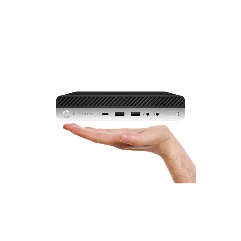Ordinateur HP EliteDesk 800 G4 Micro i5 reconditionné - Ordimédia Plus