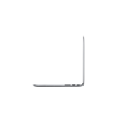 Vue latérale ports Thunderbolt 3 USB-C MacBook Pro A1708